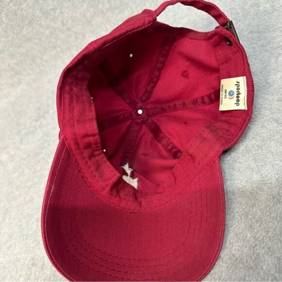 Providence RI Golf Had Cap Red Strapback Ballcap Golfer Casual Sportcap - Picture 7 of 10